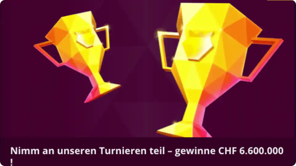 Nimm an unseren Turnieren teil