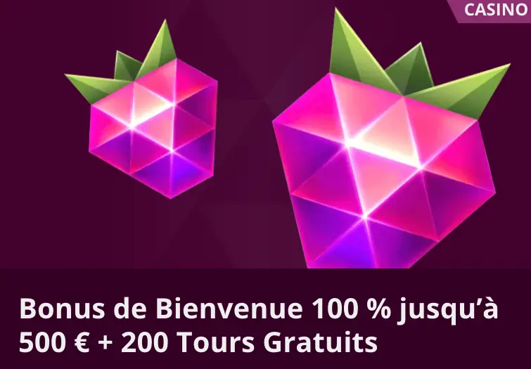 Bonus de bienvenue Malina Casino