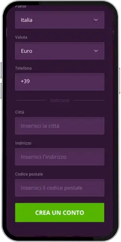Malina Completa la registrazione